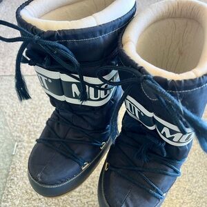 Moon Boot Black Winter & Rain Boots